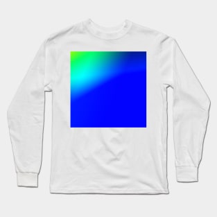 BLUE YELLOW PURPLE TEXTURE ART Long Sleeve T-Shirt